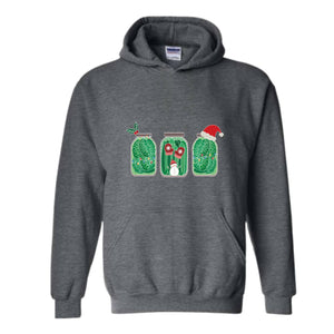 Pickles Christmas Sweatshirt, Pickles Sweatshirt, Pickle Lover Gift, Christmas Sweatshirt, Foodie Sweatshirt, Christmas Mom Sweatshirt