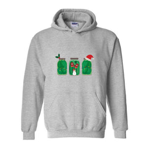 Pickles Christmas Sweatshirt, Pickles Sweatshirt, Pickle Lover Gift, Christmas Sweatshirt, Foodie Sweatshirt, Christmas Mom Sweatshirt
