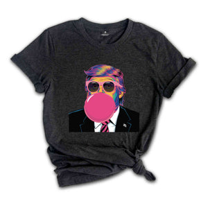 Pink Sun Glasses Trump Bubble Gum Shirt, Republican Shirt, Trump Supporters T-Shirt, Trump Sweatshirt, President 2025 T-Shirt