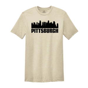 Pittsburgh Skyline Shirt, Pittsburgh Home Tee, Pittsburgh Gift, Pittsburgh Trip Shirt, Pittsburgh Sweatshirt, Pittsburgh T-shirt