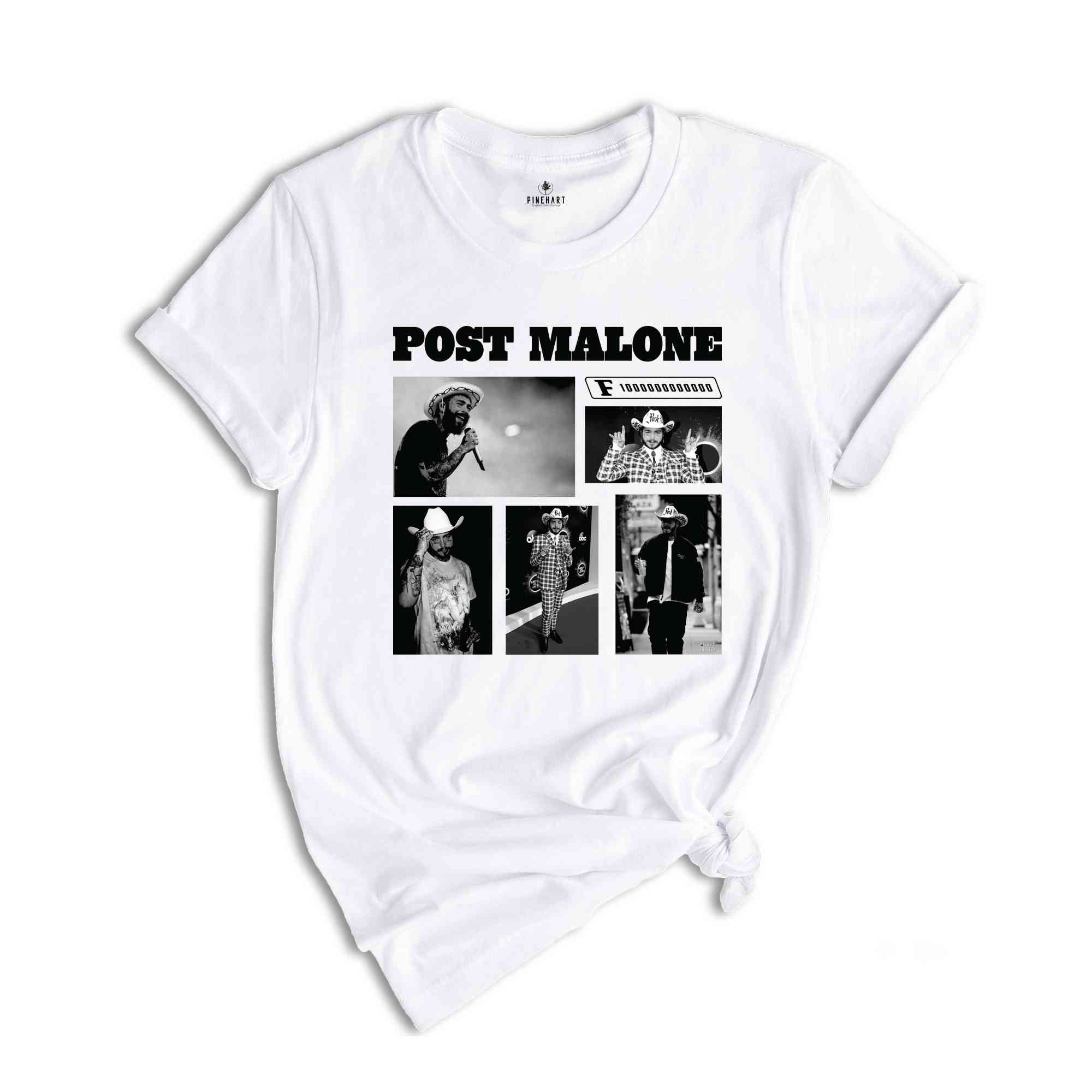 Post Malone Shirt, Posty Tour 2024 Shirt, Malone Rap Music Shirt, Post Malone F1 Trillion Tour, Posty Rapper Shirt, Music The Album Shirt