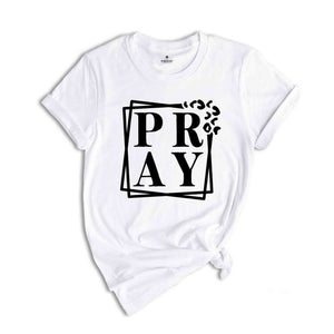 Pray Shirt, Catholic Shirt, Christian Shirt, Faith Clothing, Christian Crewneck, Jesus Shirt, Church Shirt, Faith Hope Love