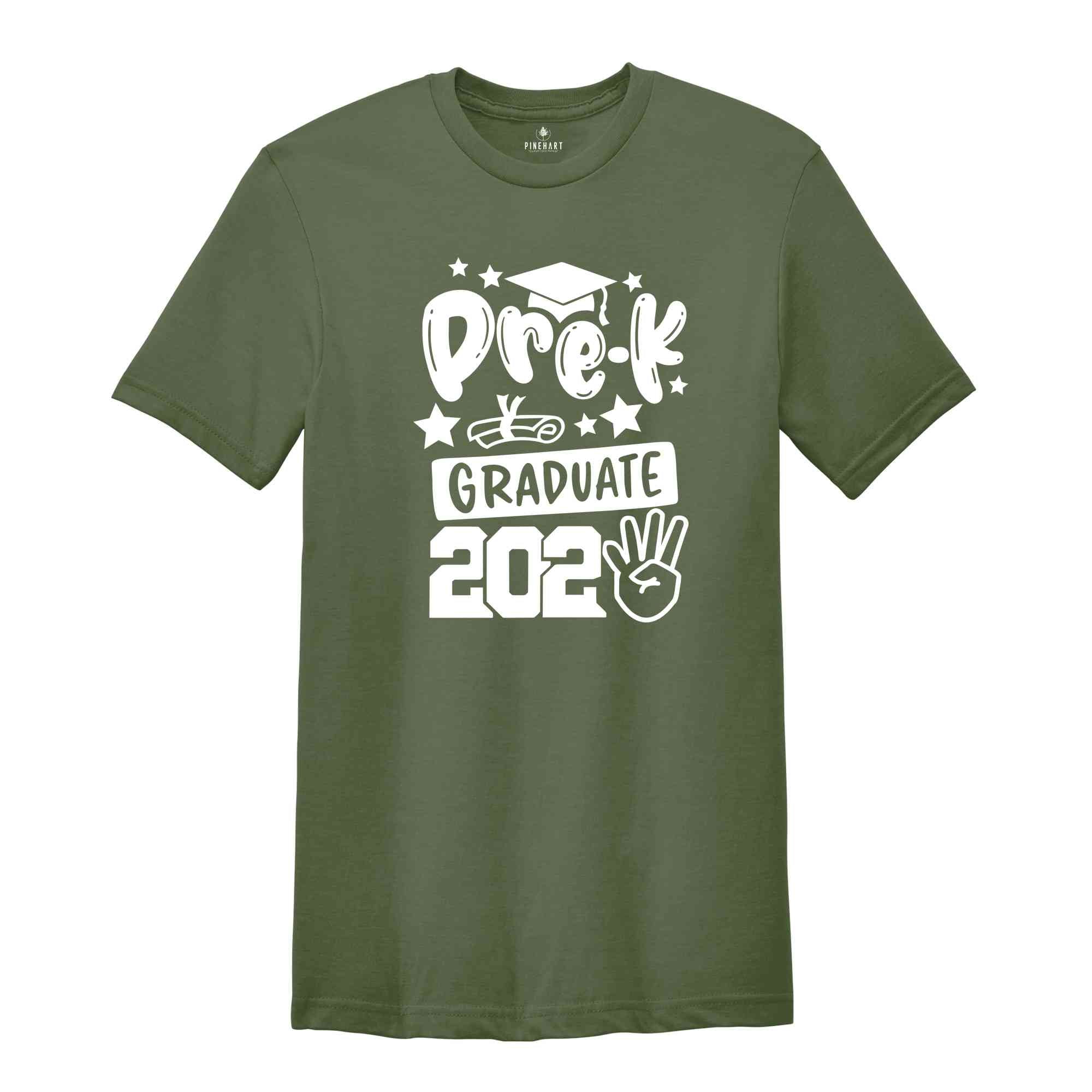 Pre-K Graduate Shirt, Last Day Of School Tees, Graduation T-Shirt, Class Of 2024 Tee, Graduation 2024 Shirt, Graduation Party Tee