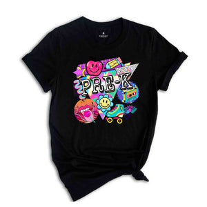 Pre K Shirt, 1st Grade Back To School, First Day of School, Matching Tee, Gift for Girls, Back To School Shirt