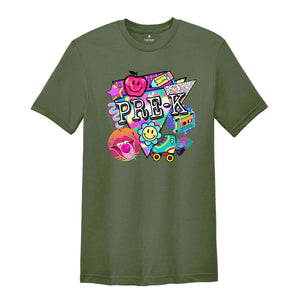 Pre K Shirt, 1st Grade Back To School, First Day of School, Matching Tee, Gift for Girls, Back To School Shirt