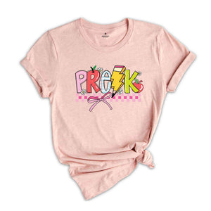 Pre K Shirt, Hello Pre K Shirt, Back To School Shirt, Pre K Grade Gift, Pre K Day Of School Shirt, Pre K Grade Teacher Shirt