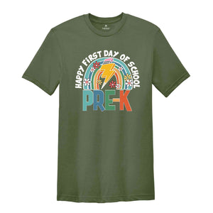 Pre-K Shirt, Retro First Day Of School Shirt, Pre-K Teacher Shirt, Back to School Shirt, School Shirt, First Day Of School, Pre-K Outfit