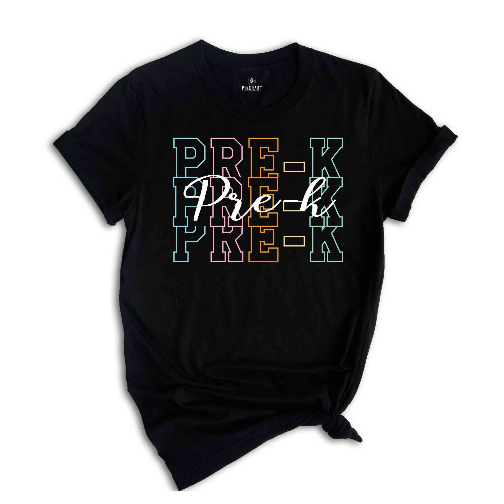 Pre-K Teacher Shirt, Pre-K Squad, Preschool Crew, PreK Teacher Shirt, Pre-K Teacher Team Shirts, PreK TShirt, Pre K T-Shirt