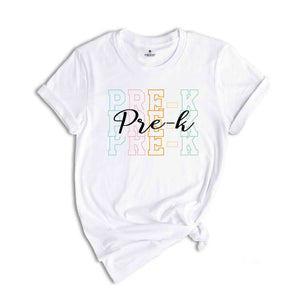 Pre-K Teacher Shirt, Pre-K Squad, Preschool Crew, PreK Teacher Shirt, Pre-K Teacher Team Shirts, PreK TShirt, Pre K T-Shirt