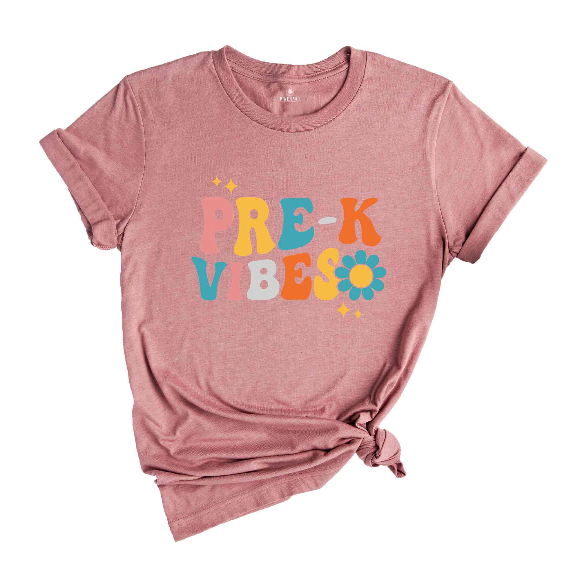 Pre-K Vibes Shirt, Back To School Shirt, Cute Back To School Shirt, Elementary School, Teacher Student Back To School Gift