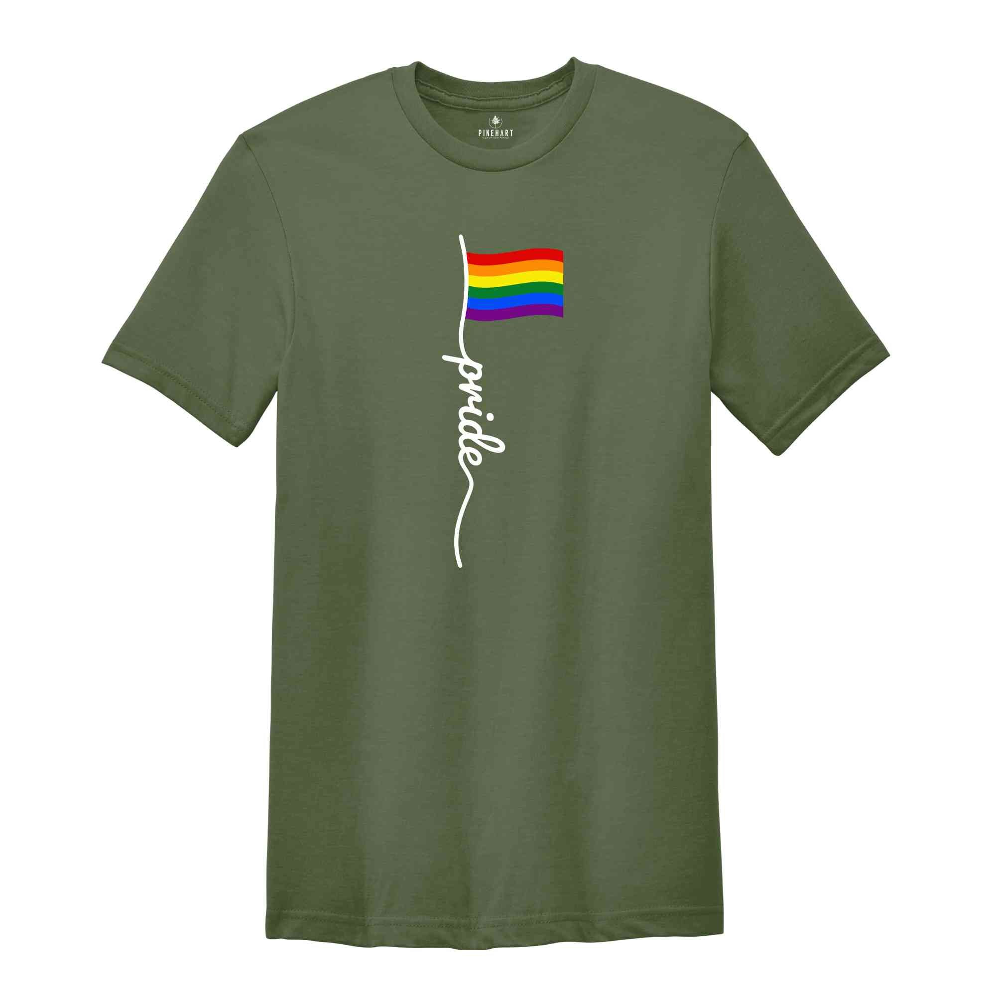 Pride Flag Shirt, LGBT Shirt, Lgbt Pride 2025 Shirt, Love Is Love, Equality T-Shirt, Pride Month Tshirt, Human Rights Shirt, Gender Equality