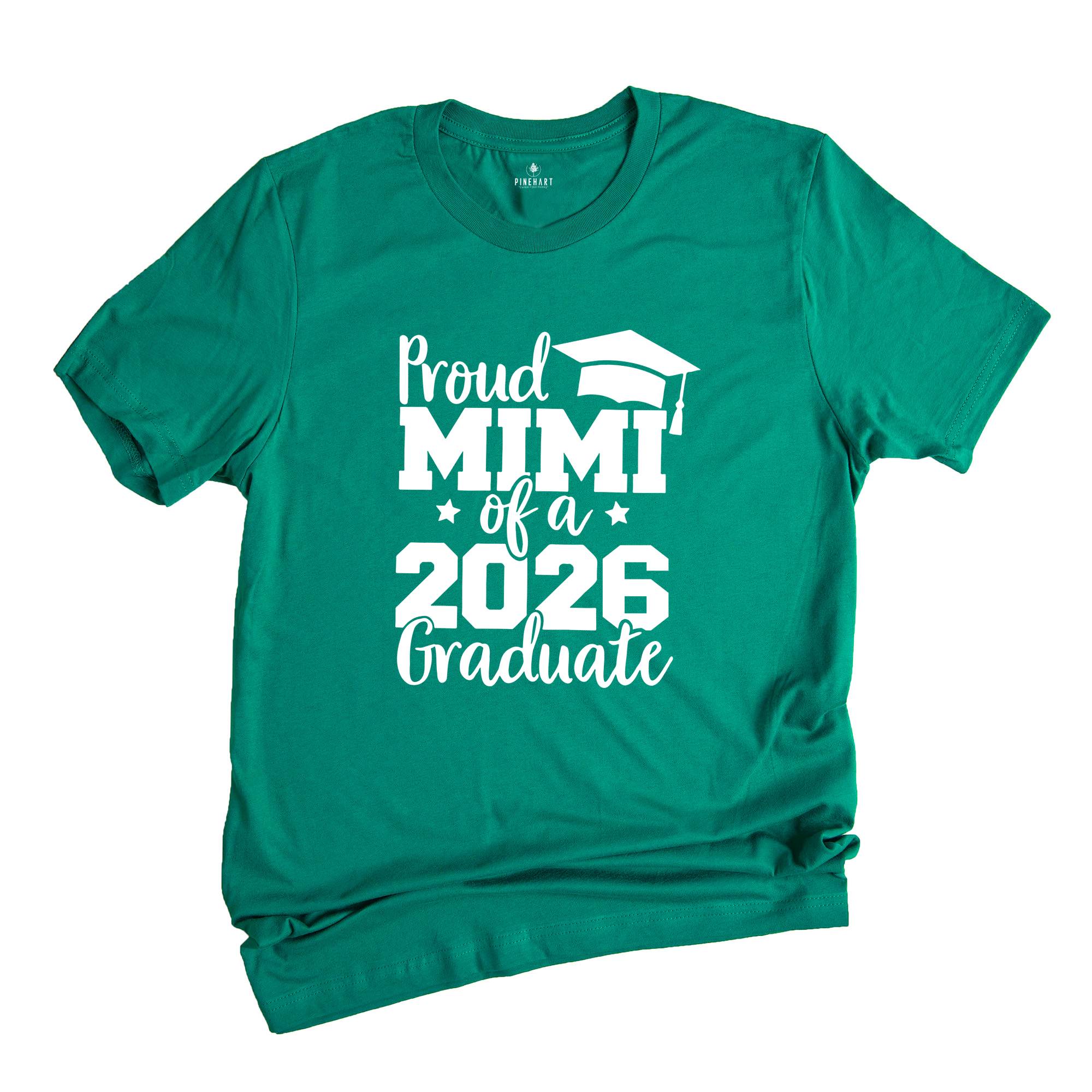 Proud Mimi of A 2026 Graduate Shirt, Graduate Grandma Shirt, Proud Mimi of A 2026 Graduation Gift, Graduation Shirt, Senior Graduation Shirt