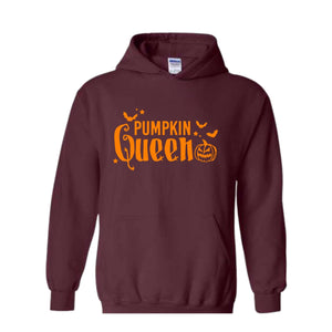 Pumpkin Queen Hoodie, Halloween Hoodie, Fall Hoodie, Funny Halloween Hoodie, Pumpkin T-Hoodie, Pumpkin Hoodie, Halloween Gift