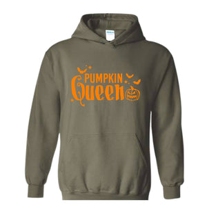 Pumpkin Queen Hoodie, Halloween Hoodie, Fall Hoodie, Funny Halloween Hoodie, Pumpkin T-Hoodie, Pumpkin Hoodie, Halloween Gift