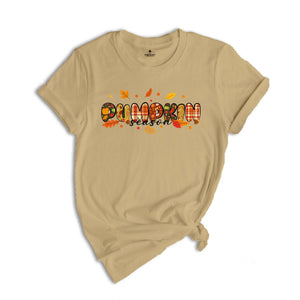 Pumpkin Season T-Shirt, Autumn Fall Shirt, Thanksgiving Shirt, Fall Pumpkin Shirt, Shirt for Women, Fall Gift