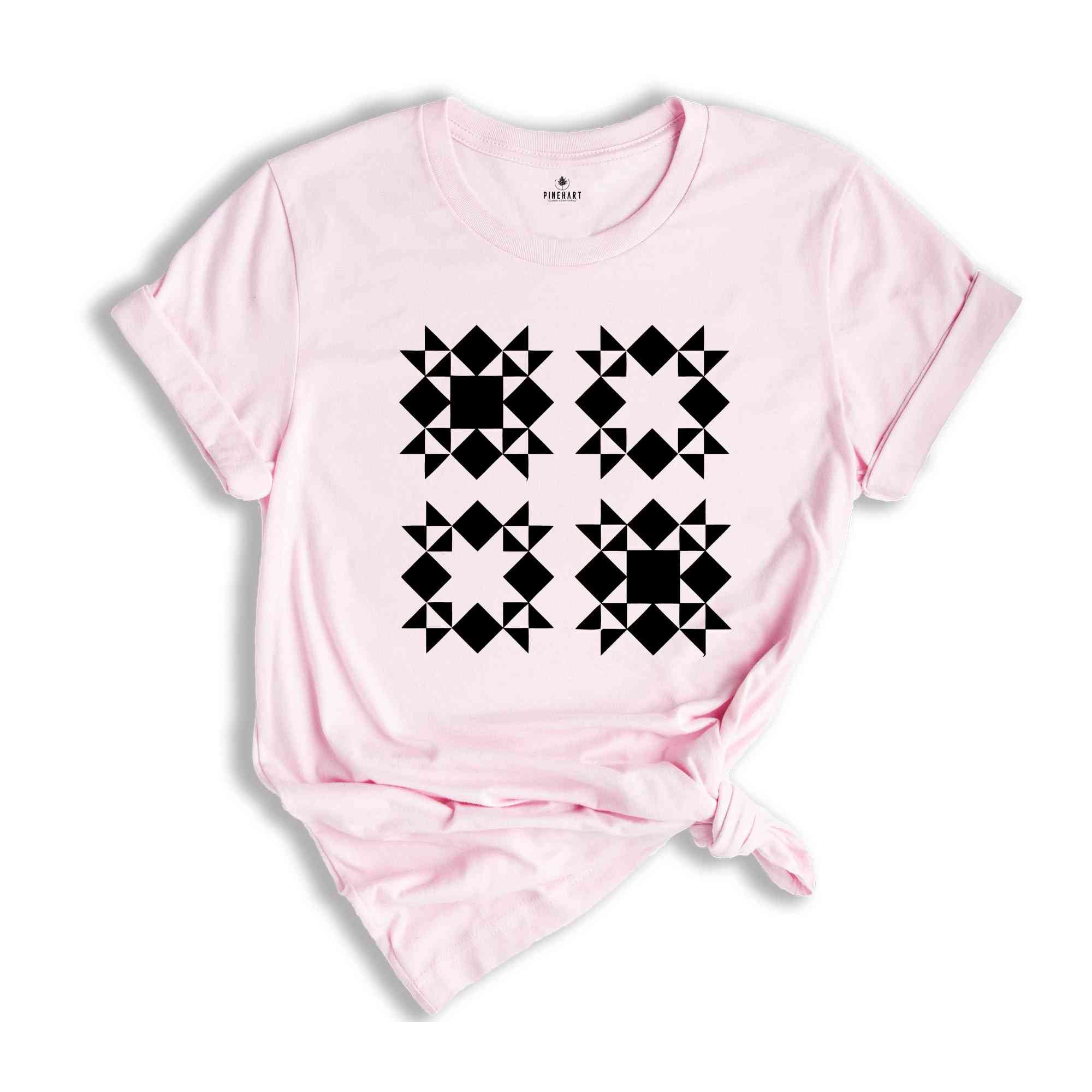 Quilt Block Shirt, Quilt Block Tee, Quilt Gang, Quilter Gift, Quilt Pattern Shirt, Quilter Shirt, Quilt Block T-Shirt, Blocks Shirt