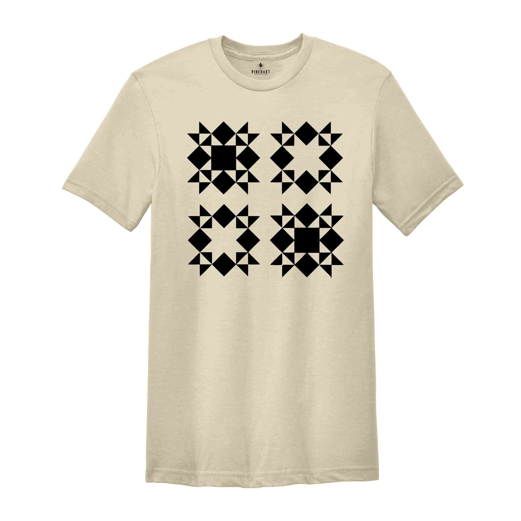 Quilt Block Shirt, Quilt Block Tee, Quilt Gang, Quilter Gift, Quilt Pattern Shirt, Quilter Shirt, Quilt Block T-Shirt, Blocks Shirt