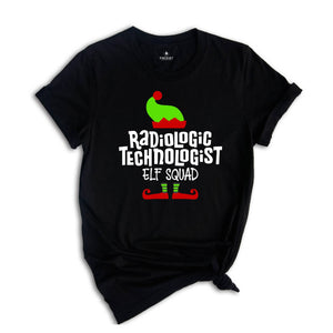 Radiology Technologist Elf Squad, Radiology Crew, Christmas Radiology Technologist, Radiologist Shirt, Christmas Shirt, Nurse Gift