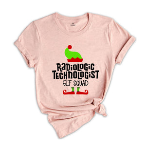Radiology Technologist Elf Squad, Radiology Crew, Christmas Radiology Technologist, Radiologist Shirt, Christmas Shirt, Nurse Gift