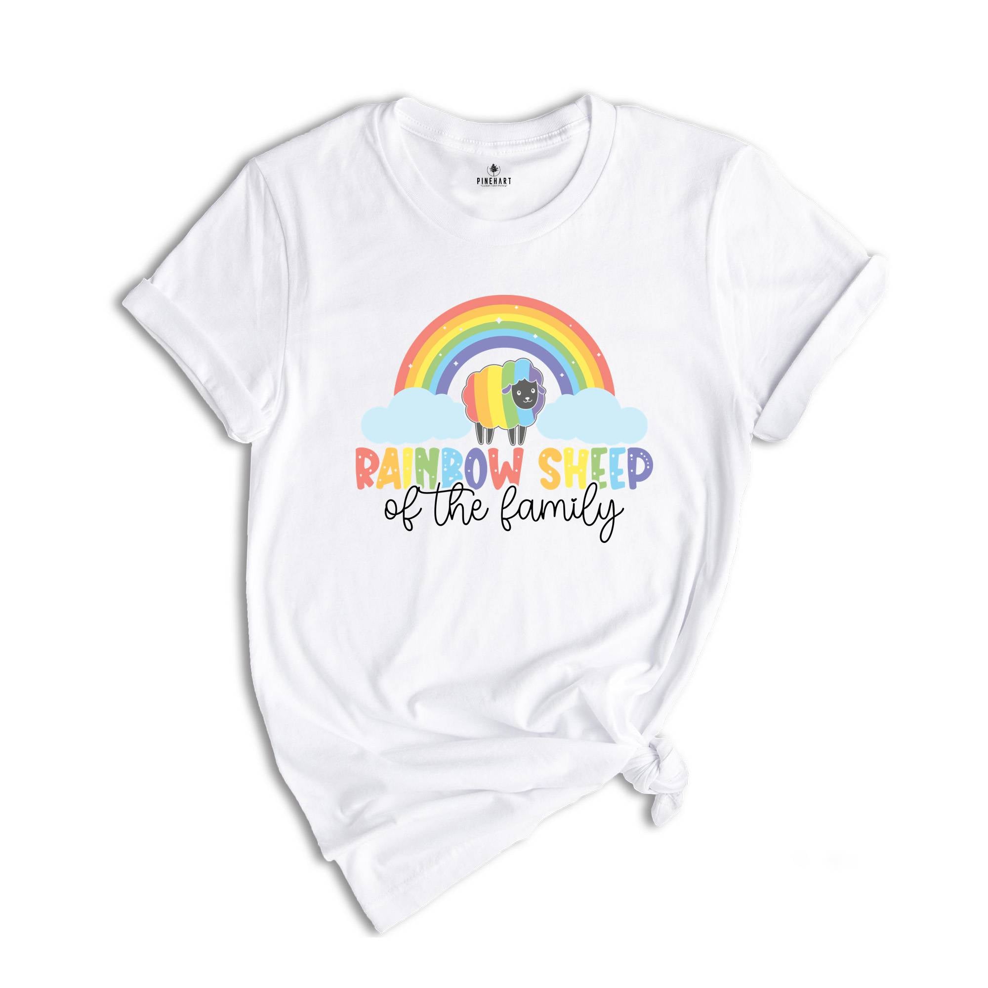 Rainbow Sheep, Pride Month Shirt, Pride 2025 Shirt, Lgbt Shirt, Pride T-Shirt, Gender Equality, Human Rights Shirt, Equal Rights Tee
