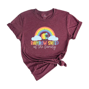 Rainbow Sheep, Pride Month Shirt, Pride 2025 Shirt, Lgbt Shirt, Pride T-Shirt, Gender Equality, Human Rights Shirt, Equal Rights Tee