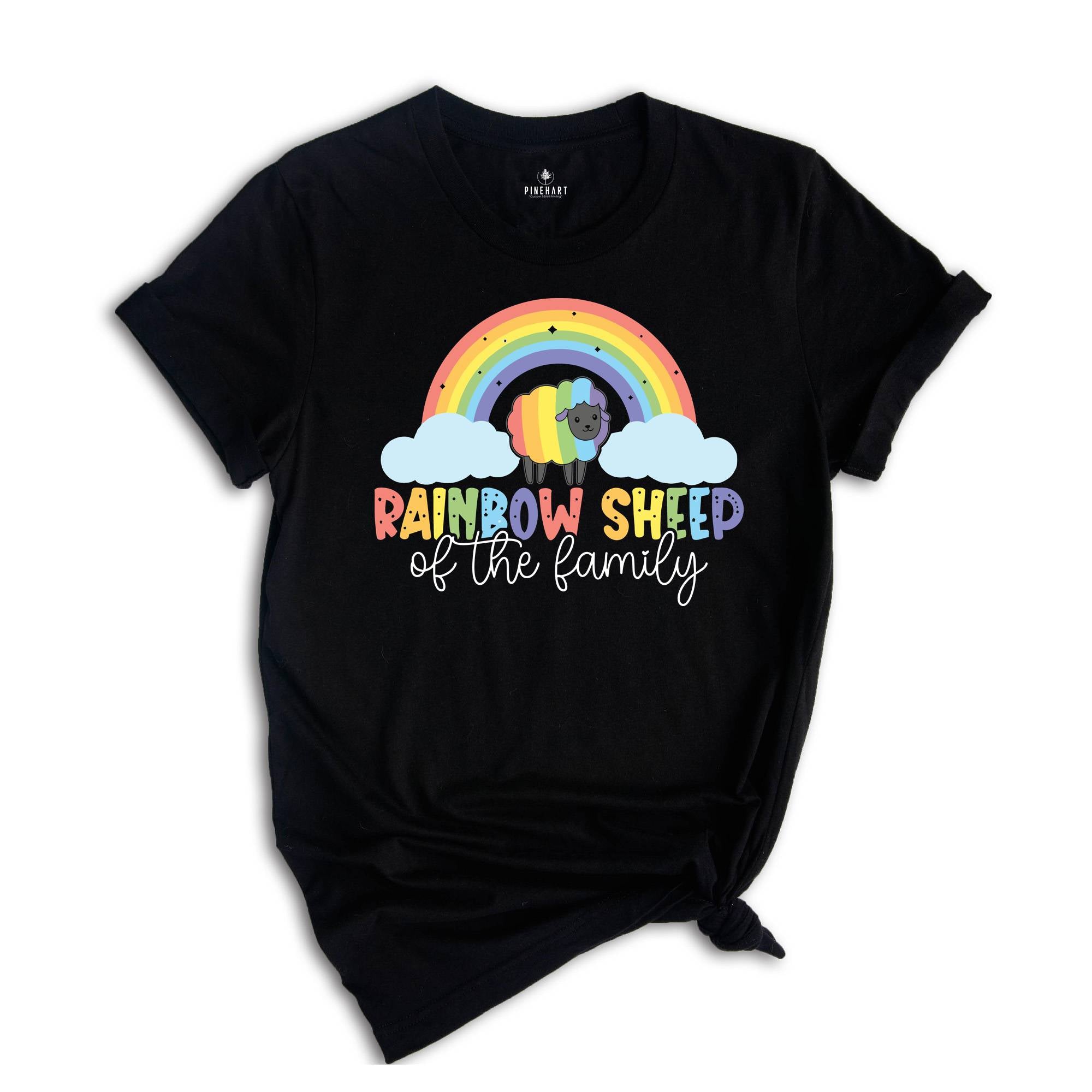 Rainbow Sheep, Pride Month Shirt, Pride 2025 Shirt, Lgbt Shirt, Pride T-Shirt, Gender Equality, Human Rights Shirt, Equal Rights Tee