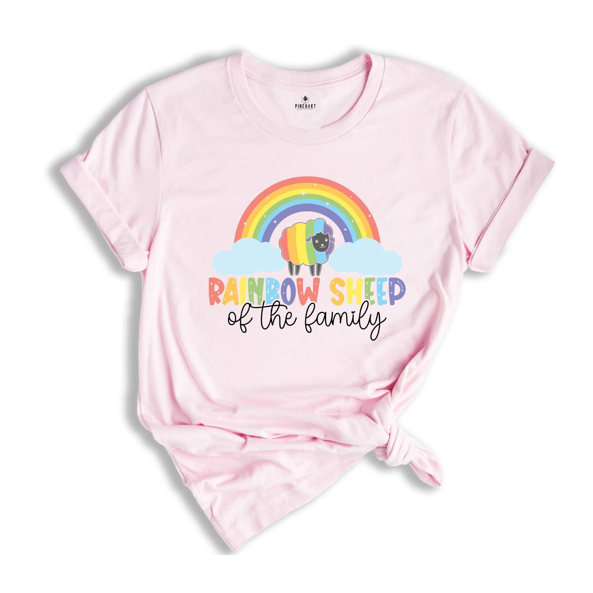 Rainbow Sheep, Pride Month Shirt, Pride 2025 Shirt, Lgbt Shirt, Pride T-Shirt, Gender Equality, Human Rights Shirt, Equal Rights Tee