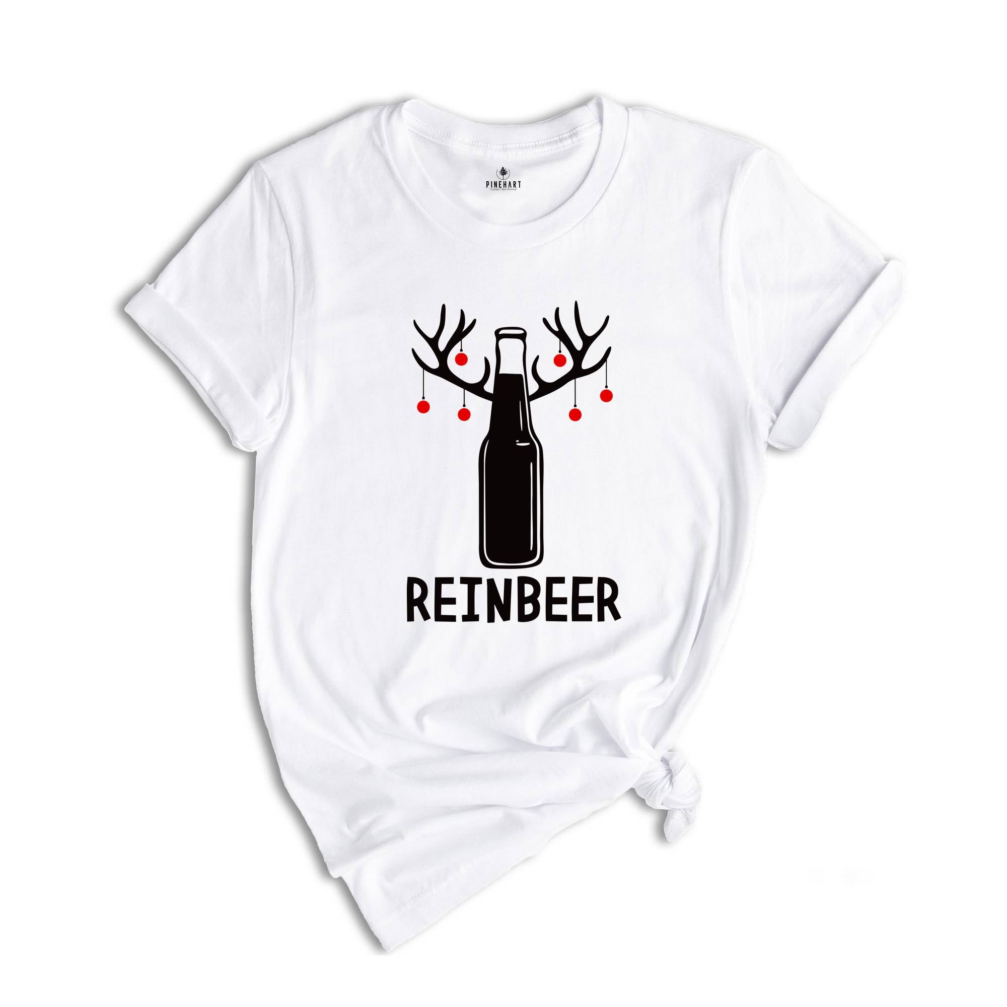 Reinbeer Shirt, Beer Lover Shirt, Funny Beer Tee, Holiday Shirt, Xmas Gift, Gift for Dad, Christmas Sweatshirt, Beer Dad Shirt