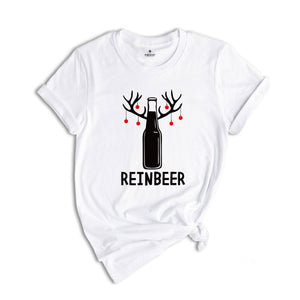 Reinbeer Shirt, Beer Lover Shirt, Funny Beer Tee, Holiday Shirt, Xmas Gift, Gift for Dad, Christmas Sweatshirt, Beer Dad Shirt