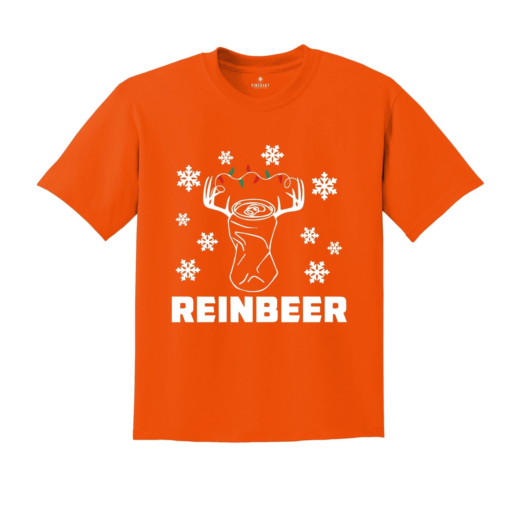 Reinbeer Shirt, Christmas Drinking T-Shirt, Beer Dad Costume, Drinking Club Tee, Drunkard Gift, Craft Beer Outfit