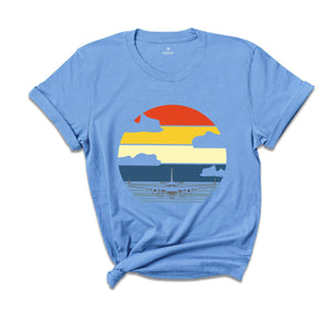 Retro Airplane Shirt, Cool Airplane T-Shirt, Plane Route Shirt, Airplane Lover Shirt, Pilot Gift, Airplane Birthday Gift