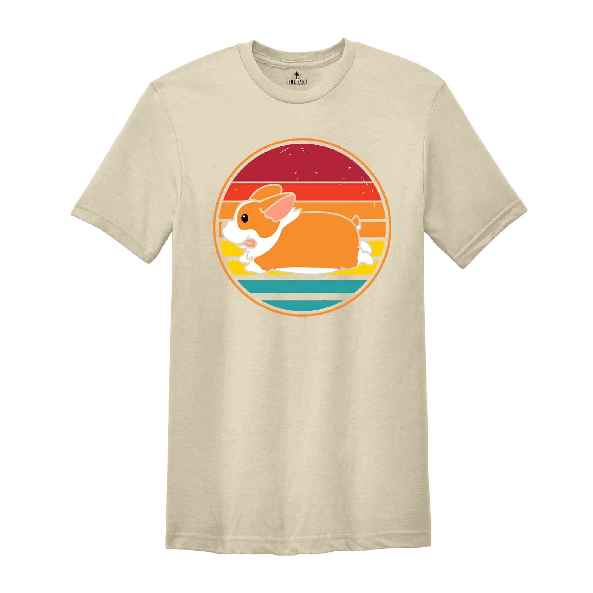 Retro Corgi T-Shirt, Corgi Lover Shirt, Adorable Corgi Pup Tee, Sassy Corgi Shirt, Cute Cog Mom Gift, Dog Owner Shirt, Dog Lover Shirt