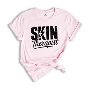 Retro Esthetician Shirt, Skin Therapist Tshirt, Aesthetician Gifts, Esthetician Graduation Gift, Skin Babe Tee, Checker Beautician Tee