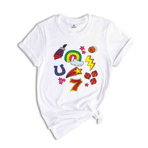 Retro Good Luck Charms Shirt, Lucky Charm T-shirt, Good Luck Shirt, Good Luck Charm Gift, Girly T-shirt