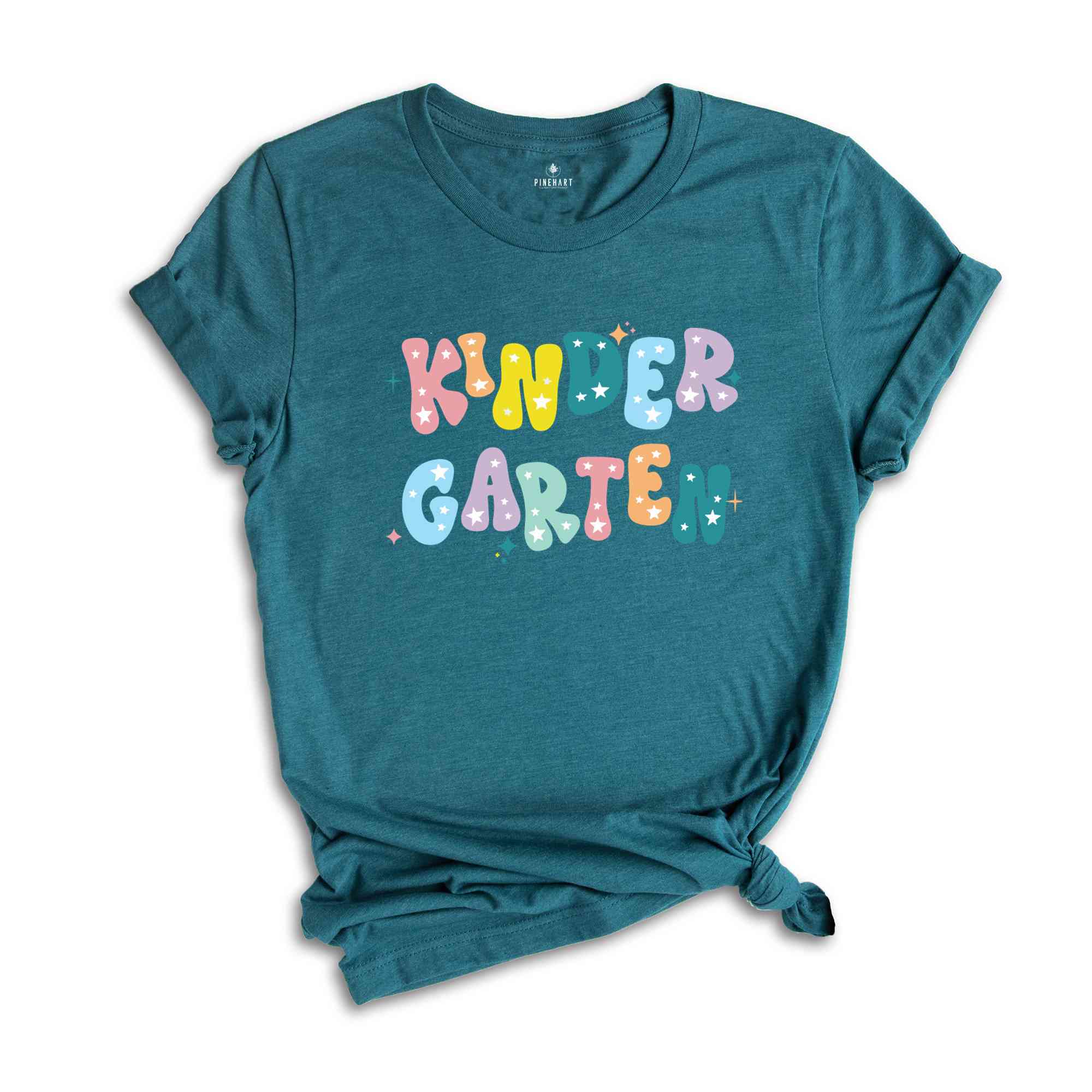 Retro Kindergarten Shirt, Kindergarten Teacher Shirt, Kindergarten Team Group Shirts, Teacher Gift, Kids Kindergarten Tee