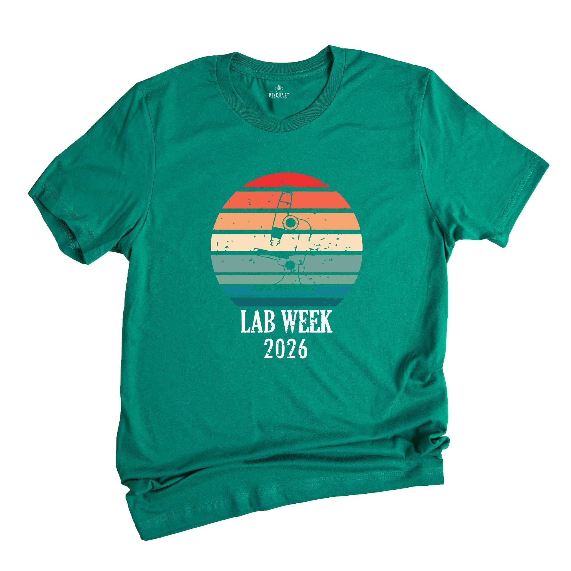 Retro Lab Week 2026 T-shirt, Medical Laboratory Tee, Science Teacher Shirt, Lab Technician Shirt, Lab Tech Apparel