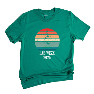 Retro Lab Week 2026 T-shirt, Medical Laboratory Tee, Science Teacher Shirt, Lab Technician Shirt, Lab Tech Apparel