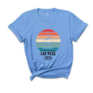 Retro Lab Week 2026 T-shirt, Medical Laboratory Tee, Science Teacher Shirt, Lab Technician Shirt, Lab Tech Apparel