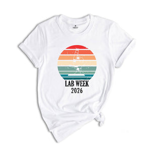 Retro Lab Week 2026 T-shirt, Medical Laboratory Tee, Science Teacher Shirt, Lab Technician Shirt, Lab Tech Apparel
