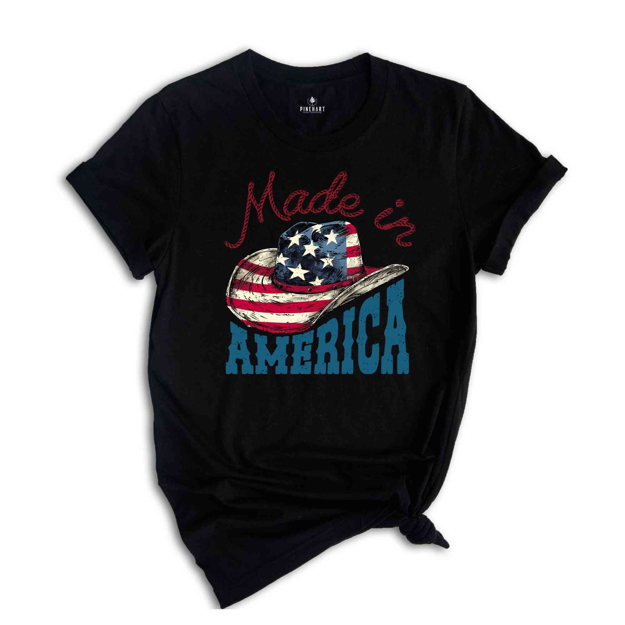 Retro Made In America Shirt, Fourth Of July Shirt, America Shirt, USA Shirt, American Flag Shirt, Patriotic Shirt, Independence Day Shirt