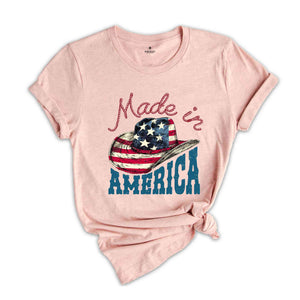 Retro Made In America Shirt, Fourth Of July Shirt, America Shirt, USA Shirt, American Flag Shirt, Patriotic Shirt, Independence Day Shirt