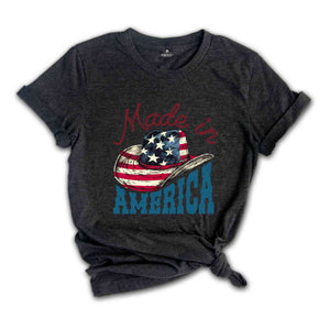 Retro Made In America Shirt, Fourth Of July Shirt, America Shirt, USA Shirt, American Flag Shirt, Patriotic Shirt, Independence Day Shirt