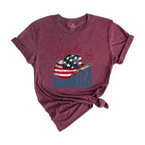 Retro Made In America Shirt, Fourth Of July Shirt, America Shirt, USA Shirt, American Flag Shirt, Patriotic Shirt, Independence Day Shirt