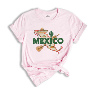 Retro Mexico Shirt, Mexico Travel Shirt, Country Travel Shirt, Shirt For Traveler, Travel Lover Gift, Travel Tee, Trip Shirt