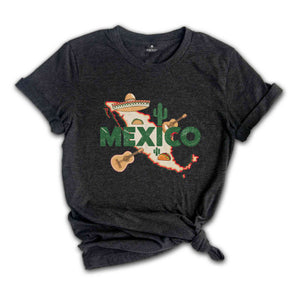 Retro Mexico Shirt, Mexico Travel Shirt, Country Travel Shirt, Shirt For Traveler, Travel Lover Gift, Travel Tee, Trip Shirt