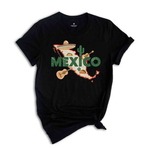 Retro Mexico Shirt, Mexico Travel Shirt, Country Travel Shirt, Shirt For Traveler, Travel Lover Gift, Travel Tee, Trip Shirt