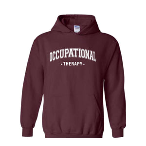 Retro Occupational Therapy Hoodie, OT Sweatshirt, Special Education Shirt, Therapist Shirt, Teacher Appreciation Gift, Sped Teacher Gift
