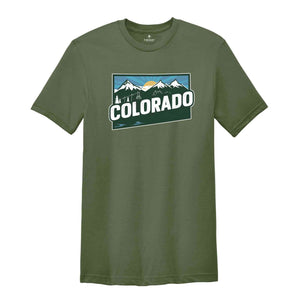 Retro State Of Colorado Shirt, State Of Colorado Shirt, State Shirt, Colorado Shirt, Colorado Lover Shirt, Family Trip Shirt, Travel Shirt