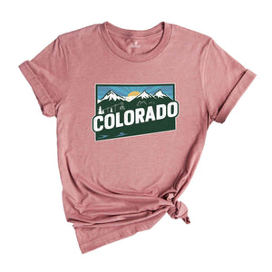 Retro State Of Colorado Shirt, State Of Colorado Shirt, State Shirt, Colorado Shirt, Colorado Lover Shirt, Family Trip Shirt, Travel Shirt