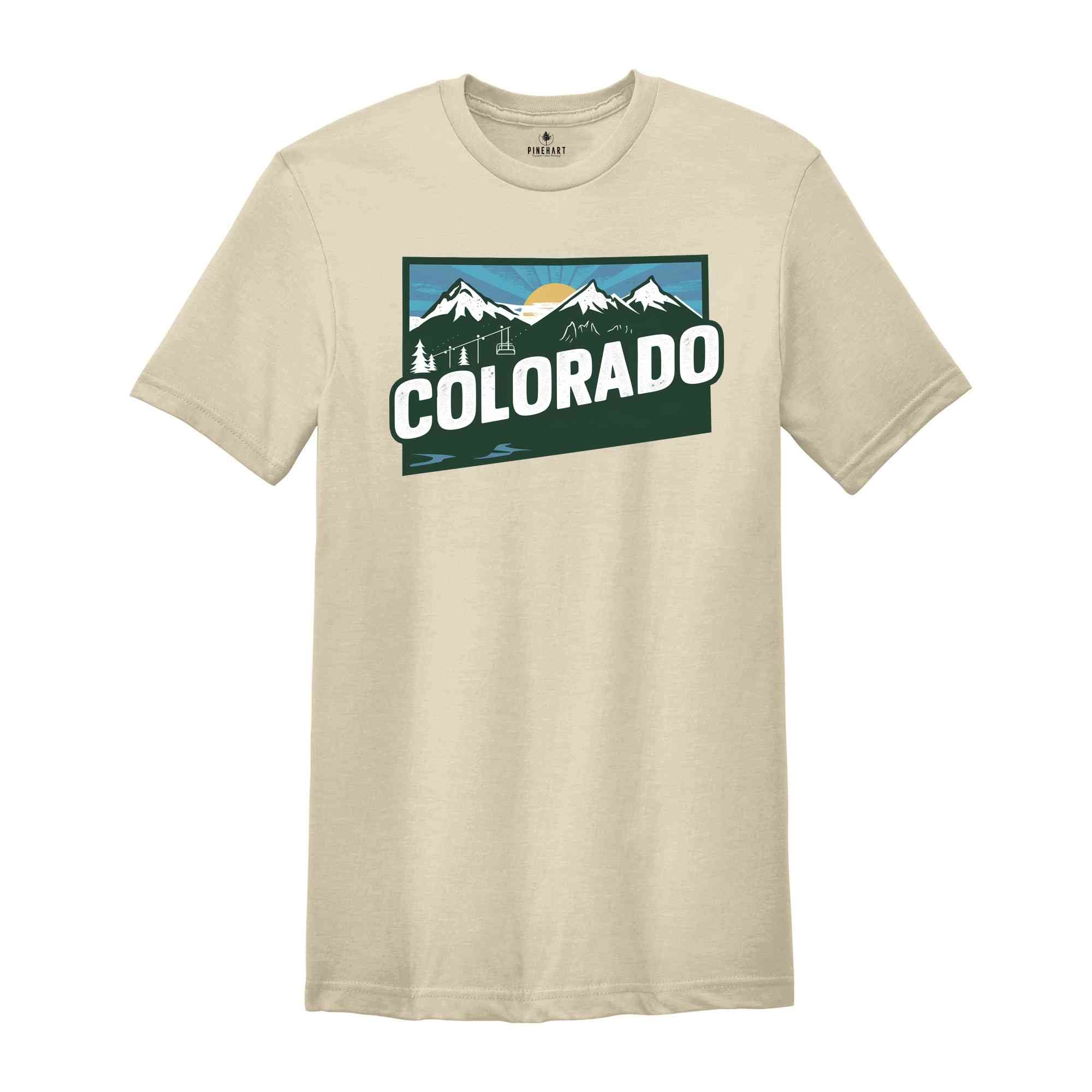 Retro State Of Colorado Shirt, State Of Colorado Shirt, State Shirt, Colorado Shirt, Colorado Lover Shirt, Family Trip Shirt, Travel Shirt